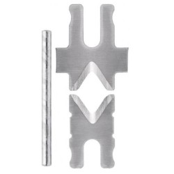 Knipex, 12 69 21 1, dvojice náhradních nožů pro 12 62 180