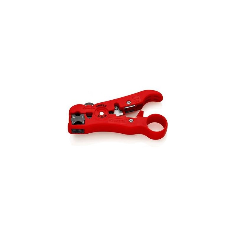 Knipex, 16 60 06 SB, Odizolovací nástroj na koaxiální a datové kabely