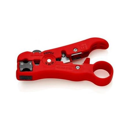 Knipex, 16 60 06 SB, Odizolovací nástroj na koaxiální a datové kabely