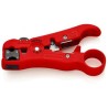 Knipex, 16 60 06 SB, Odizolovací nástroj na koaxiální a datové kabely