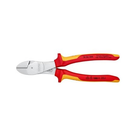 Knipex, Kleště štípací boční - silové 7406200