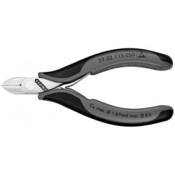 Knipex, Kleště štípací boční pro elektroniku 7702115ESD