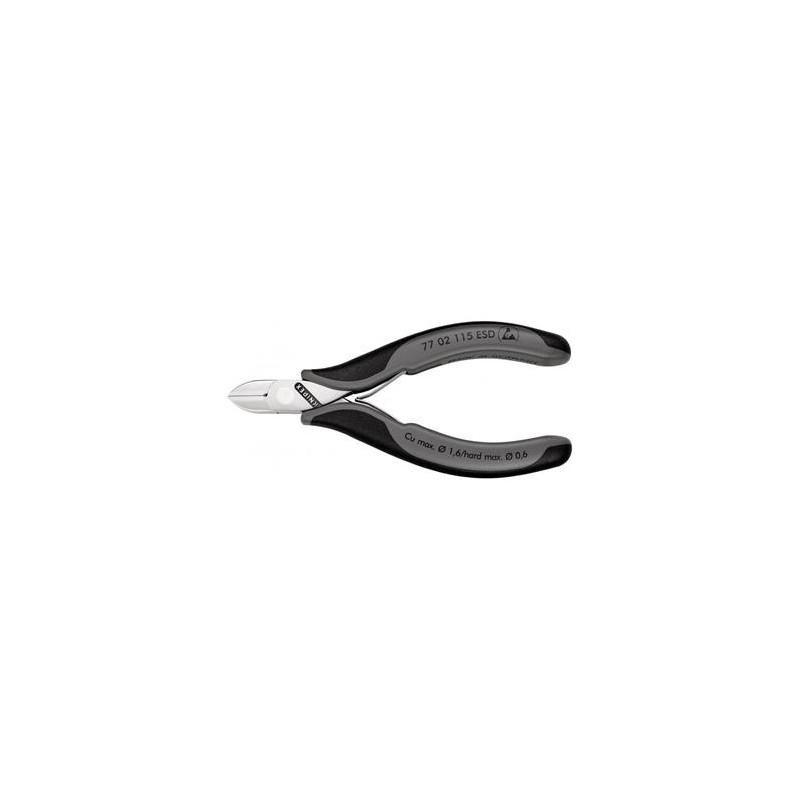 Knipex, Kleště štípací boční pro elektroniku 7702115ESD