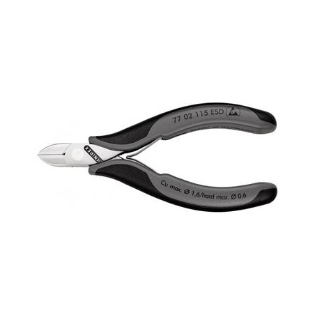 Knipex, Kleště štípací boční pro elektroniku 7702115ESD