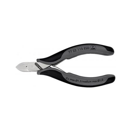 Knipex, Kleště štípací boční pro elektroniku 7722115ESD