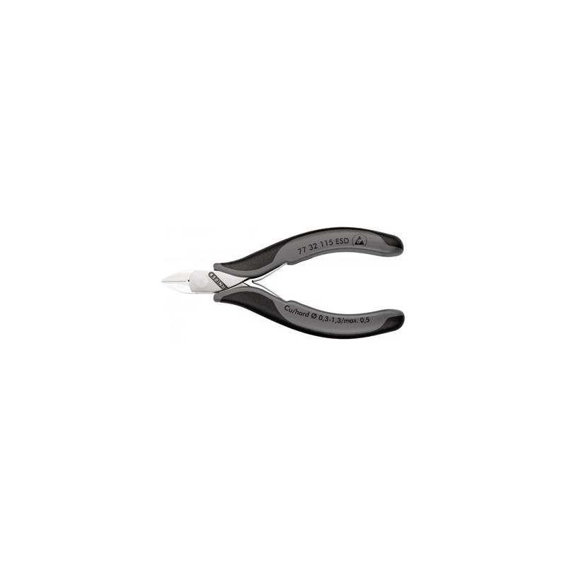 Knipex, Kleště štípací boční pro elektroniku 7732115ESD