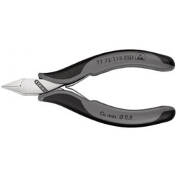 Knipex, Kleště štípací boční pro elektroniku 7772115ESD