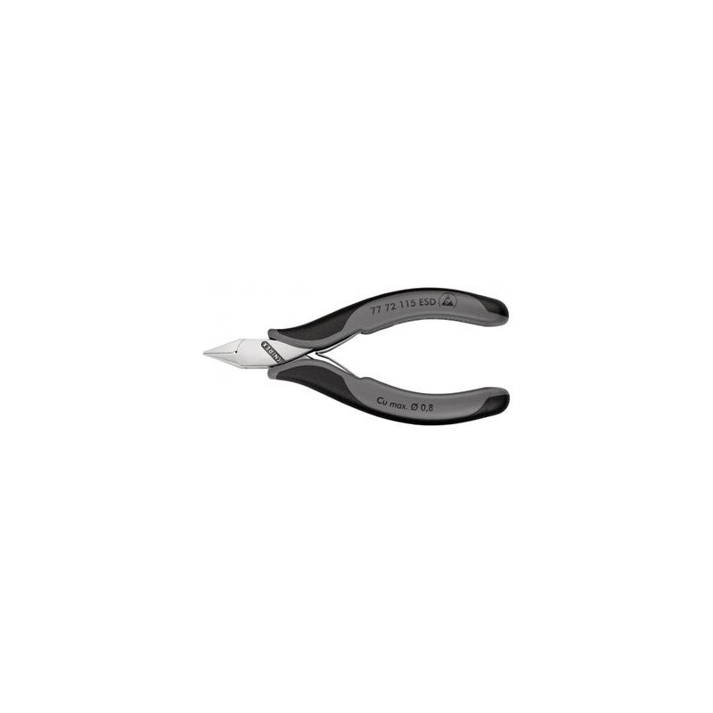 Knipex, Kleště štípací boční pro elektroniku 7772115ESD