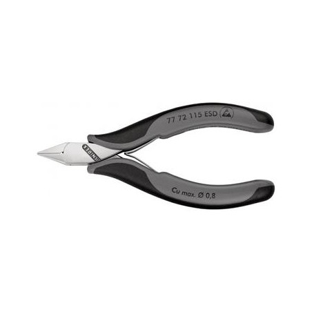 Knipex, Kleště štípací boční pro elektroniku 7772115ESD