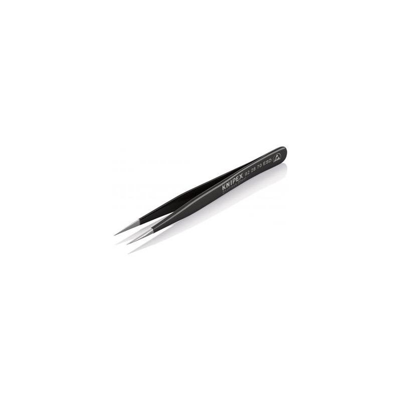 Knipex, Pinzeta přesná, špičatá, ESD 922870ESD