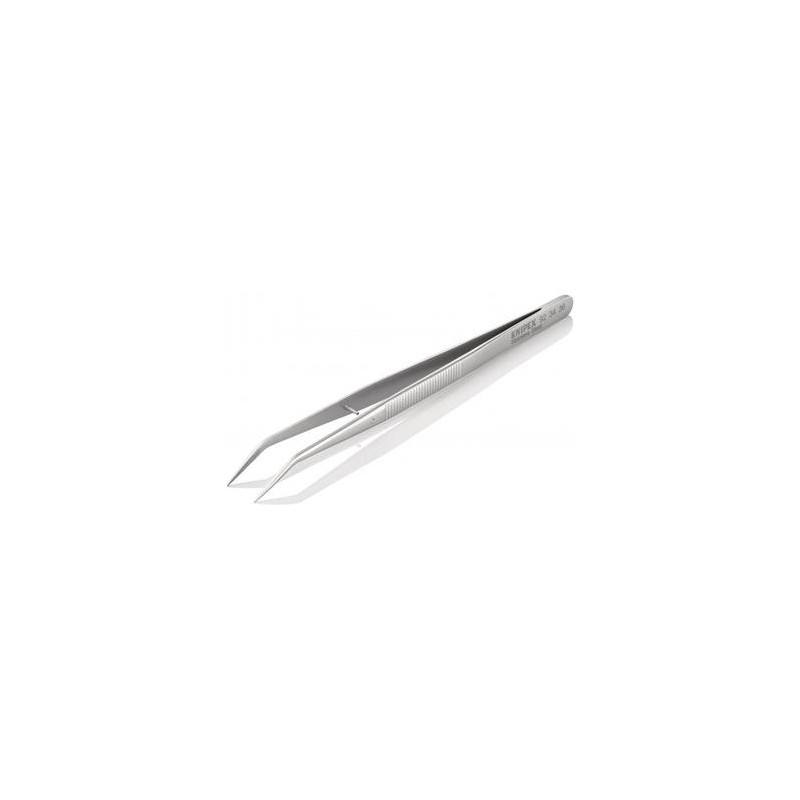 Knipex, Pinzeta přesná, zahnutá s vodícím kolíkem 923436
