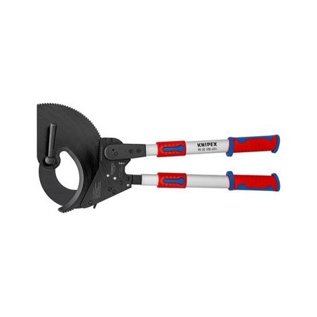 Knipex, Nůžky na kabely s teleskopickými rukojeťmi- ráčnové 9532100