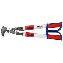 Knipex, Nůžky na kabely s teleskopickými rukojeťmi- ráčnové 9532038