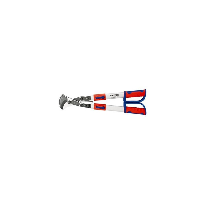 Knipex, Nůžky na kabely s teleskopickými rukojeťmi- ráčnové 9532038