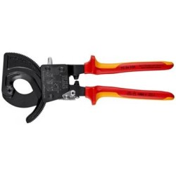 Knipex, Nůžky na kabely - ráčnové 9536250