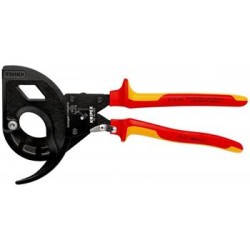 Knipex, Nůžky na kabely - ráčnové 9536320