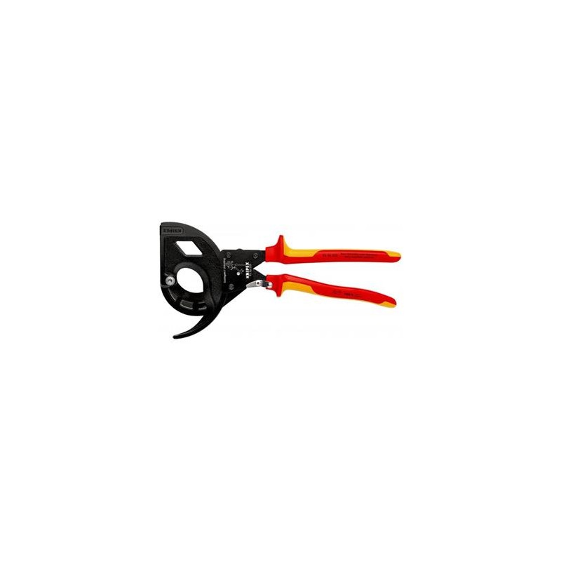 Knipex, Nůžky na kabely - ráčnové 9536320