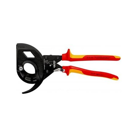 Knipex, Nůžky na kabely - ráčnové 9536320