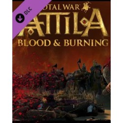 Total War ATTILA Blood & Burning – herní rozšíření pro PC (elektronická licence)