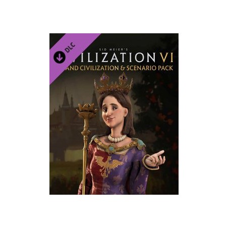 Civilization VI Poland Civilization & Scenario – herní rozšíření pro PC (elektronická licence)