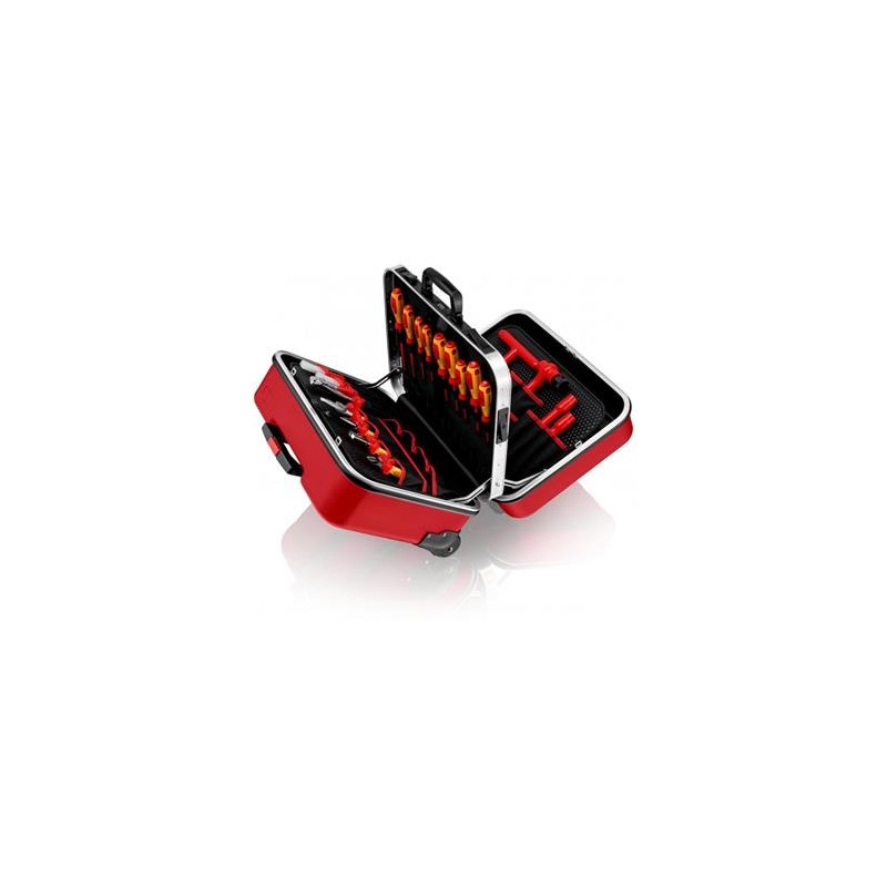 Knipex, Kufr s nářadím "BIG Twin Move Červený"