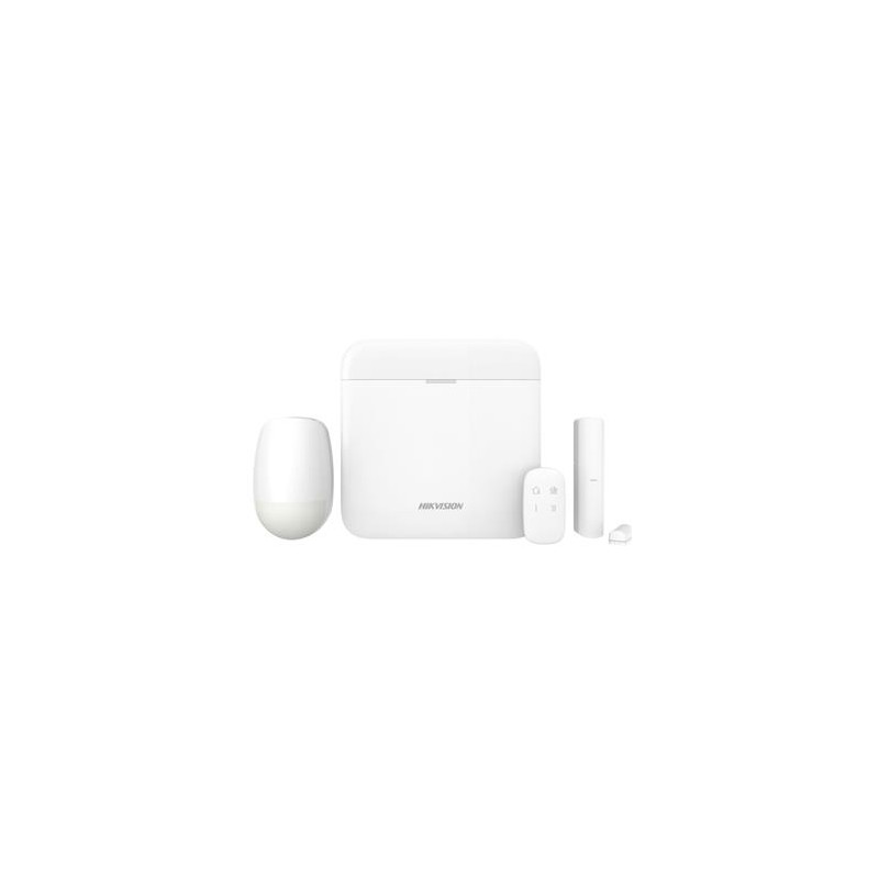 HIKVISION DS-PWA64-Kit-WE, AX PRO KIT bezdrát. ústř. PWA64-L-WE, PIR detektoru, magnetu a klíčenky