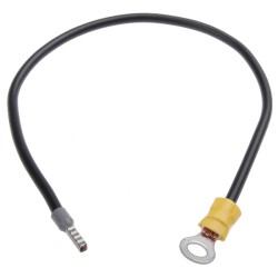 Solarmi propojovací DC kabel, 30cm, očko M8 - dutinka