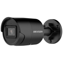 Hikvision 4MPix IP Bullet kamera IR 40m, mikrofon, IP67, černá