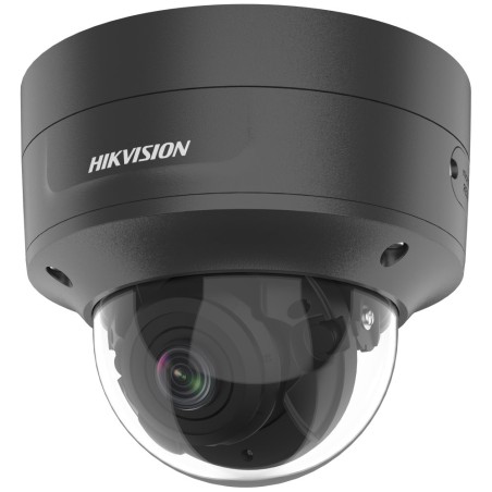 Hikvision 4MPix IP Dome AcuSense kamera IR 40m, Audio, Alarm, IK10, černá