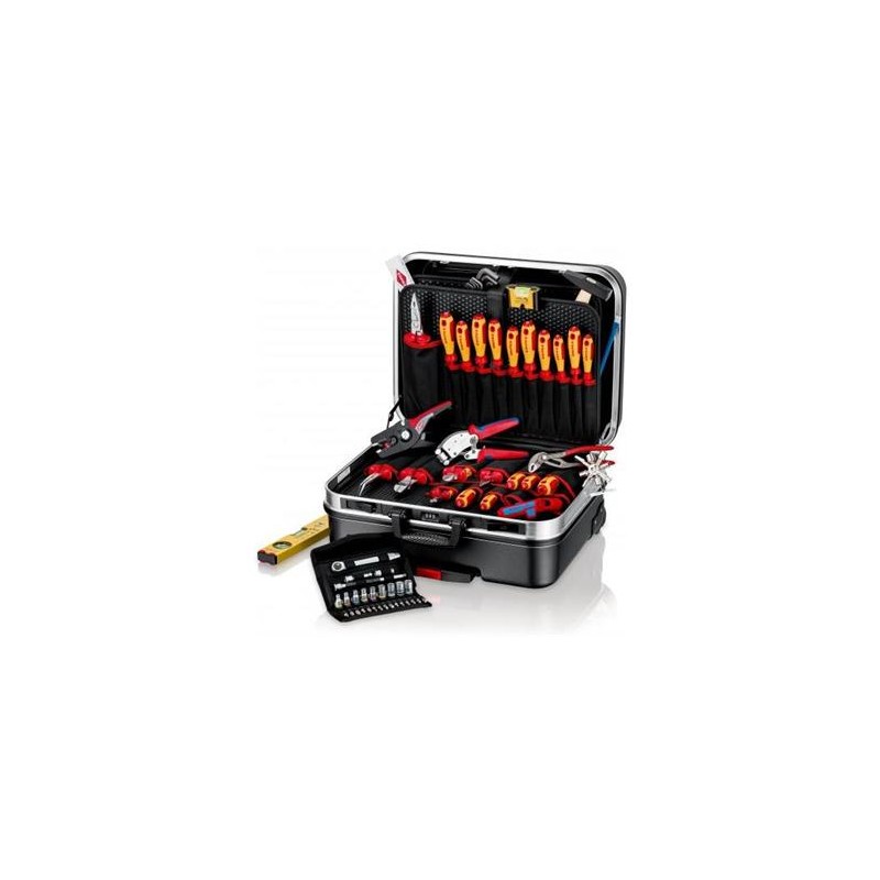 Knipex, 00 21 06, Základní kufr s nářadím - elektro+