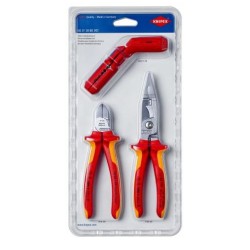 Knipex, 00 31 30 BK V01, Montážní sada KNIPEX pro elektro