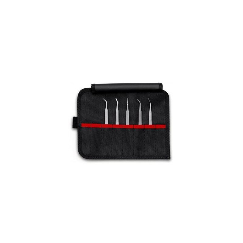 Knipex, 92 00 03, Sada přesných pinzet SMD, 5 ks