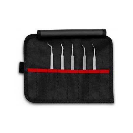 Knipex, 92 00 03, Sada přesných pinzet SMD, 5 ks