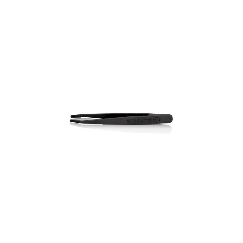 Knipex, 92 09 04 ESD, Plastové pinzety ESD, černé