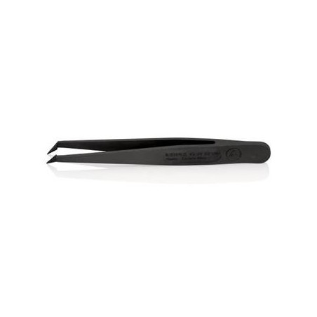 Knipex, 92 09 03 ESD, Plastové pinzety ESD, černé