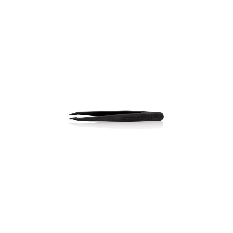 Knipex, 92 09 02 ESD, Plastové pinzety ESD, černé