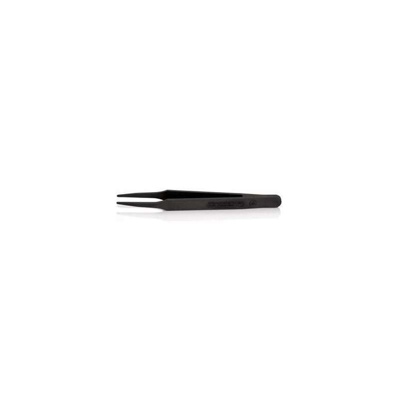 Knipex, 92 09 01 ESD, Plastové pinzety ESD, černé