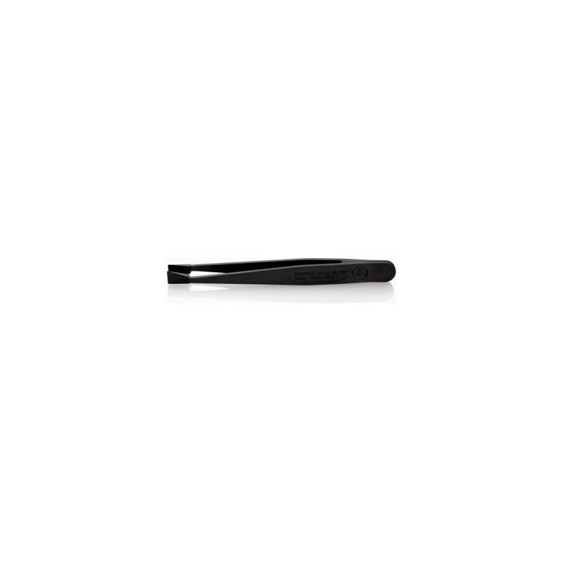 Knipex, 92 09 05 ESD, Plastové pinzety ESD, černé