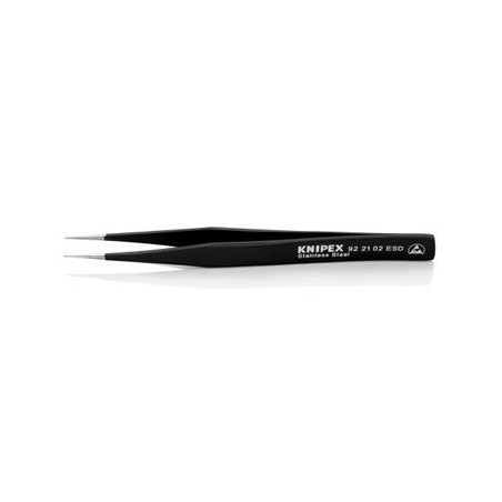 Knipex, 92 21 02 ESD, Pinzeta přesná, špičatá, ESD