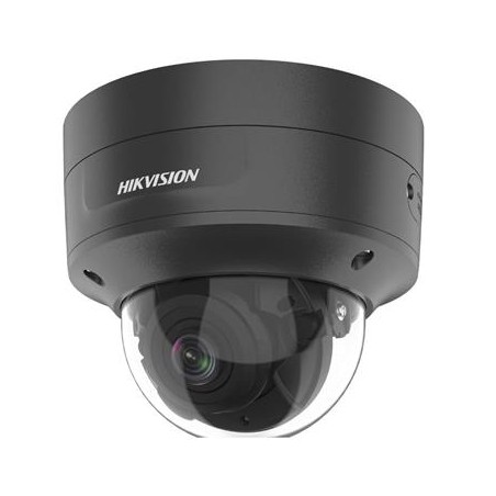 Hikvision 8MPix IP Dome AcuSense kamera IR 30m, Audio, Alarm, IK10 černá