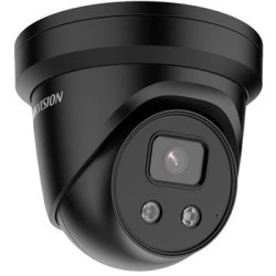 Hikvision 4MPix IP Turret AcuSense kamera IR 30m, IP67, mikrofon, černá