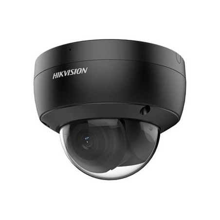 Hikvision 8MPix IP Dome AcuSense kamera IR 30m, Audio, Alarm, mikrofon, IK10 černá