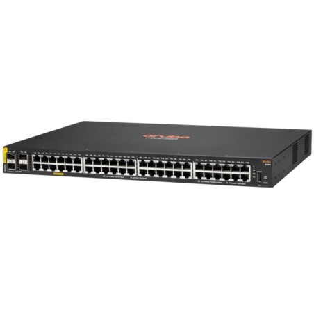 HPE Aruba Networking CX 6000 48G Class4 PoE 4SFP 370W Switch