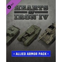 Hearts of Iron IV Allied Armor Pack – herní rozšíření pro PC (elektronická licence)