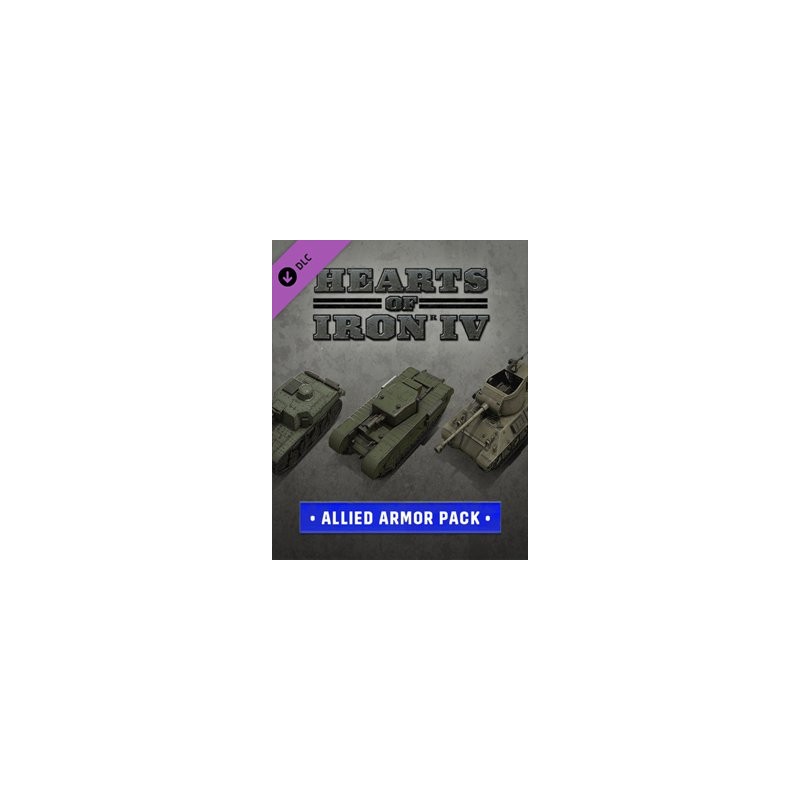 ESD Hearts of Iron IV Allied Armor Pack