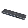 OPRAVENÉ - i-tec dokovací stanice USB-C Metal/ 2x USB 3.1 Type C/ HDMI/ SD/MicroSD/ for Apple MacBook Pro + Power Deliv