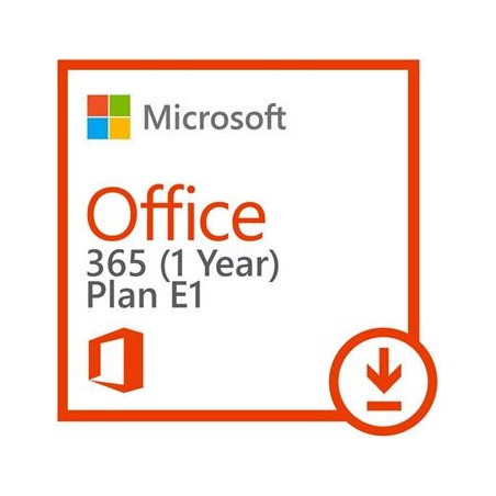 Elektronická licence: Microsoft CSP Office 365 E1 předplatné 1 rok, vyúčtování měsíčně