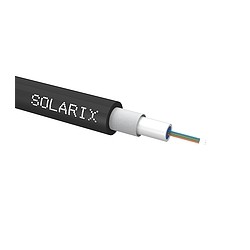 Solarix - univerzální kabel CLT Solarix 04vl 50/125 LSOH Eca OM3 černý