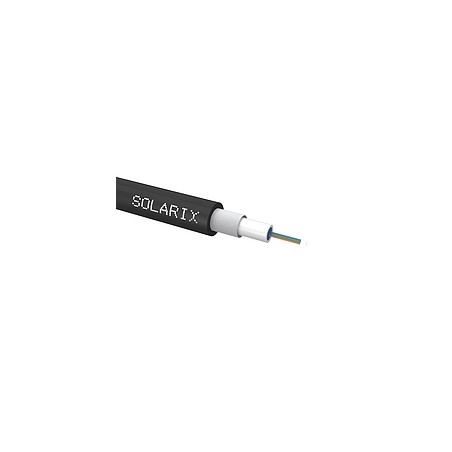 Solarix - univerzální kabel CLT Solarix 04vl 50/125 LSOH Eca OM3 černý
