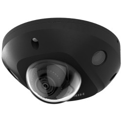 Hikvision 4MPix IP Mini Dome AcuSense kamera IR 30m, IP67, Audio, Alarm, černá DS2CD2543G2IS(28MM)(BLACK)
